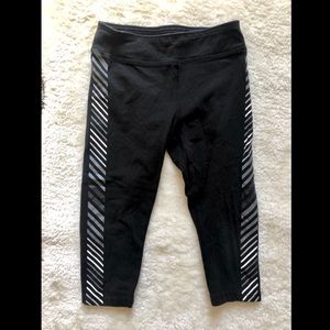 Girls Reebok Cropped Leggings